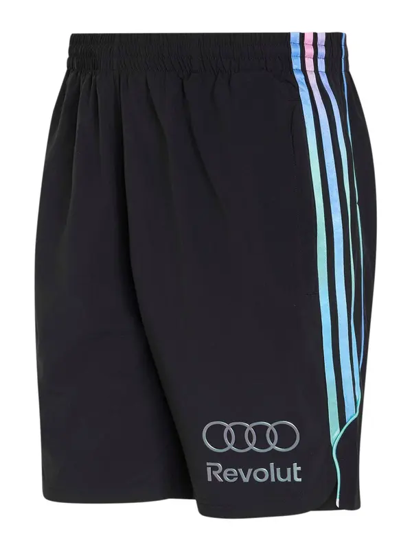 ADIDAS PERFORMANCE ADIDAS PERFORMANCE Sportske hlače 'Audi Revolut F1 Team Teamgeist'  azur / ljubičasta / svijetloroza / crna