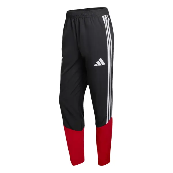 ADIDAS PERFORMANCE ADIDAS PERFORMANCE Sportske hlače 'DFB PRE'  crvena / crna / bijela