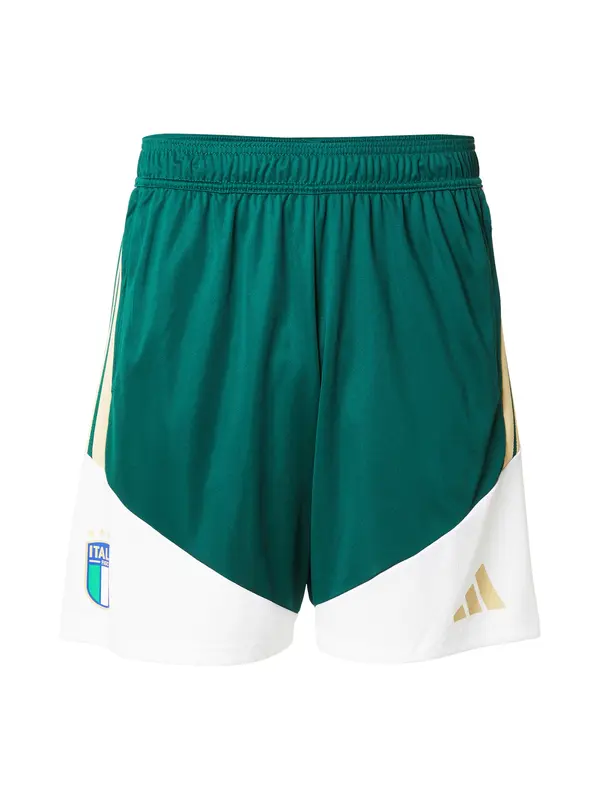 ADIDAS PERFORMANCE ADIDAS PERFORMANCE Sportske hlače 'Figc'  žuta / smaragdno zelena / bijela