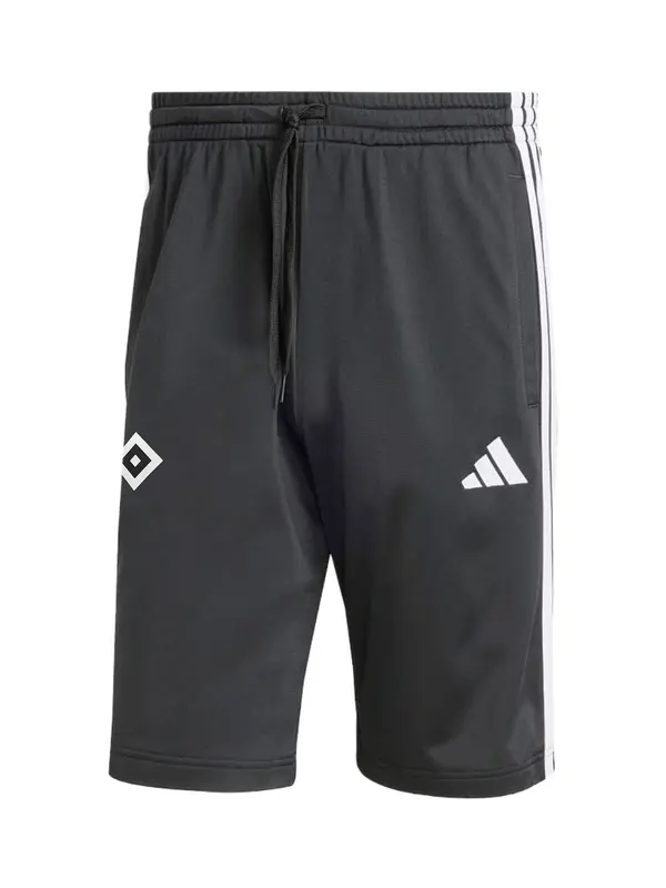 ADIDAS PERFORMANCE ADIDAS PERFORMANCE Sportske hlače 'Hamburger SV'  crna / bijela