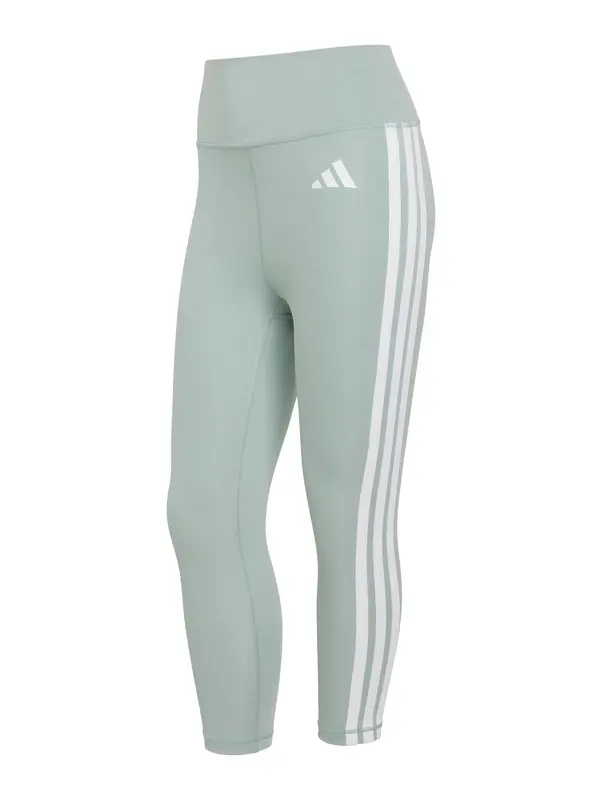 ADIDAS PERFORMANCE ADIDAS PERFORMANCE Sportske hlače 'Optime Essentials'  menta / bijela