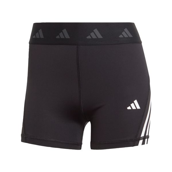 ADIDAS PERFORMANCE ADIDAS PERFORMANCE Sportske hlače 'Techfit Hyperglam'  crna / bijela