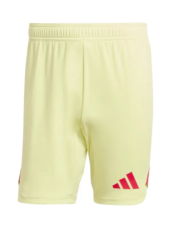 ADIDAS PERFORMANCE ADIDAS PERFORMANCE Sportske hlače 'Tiro 25 Pro'  pastelno žuta / crvena