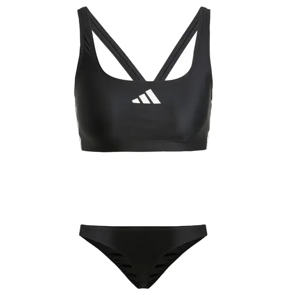 ADIDAS PERFORMANCE ADIDAS PERFORMANCE Sportski bikini '3-Stripes V-Back'  crna / bijela