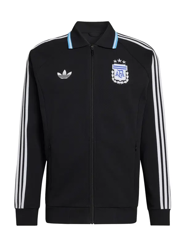 ADIDAS PERFORMANCE ADIDAS PERFORMANCE Sportski gornji dio trenirke 'Argentina Away Anthem'  crna / bijela