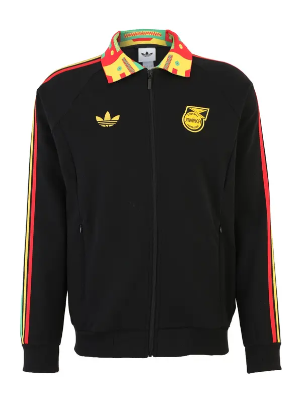 ADIDAS PERFORMANCE ADIDAS PERFORMANCE Sportski gornji dio trenirke 'JFF A OG JK'  žuta / zelena / crvena / crna