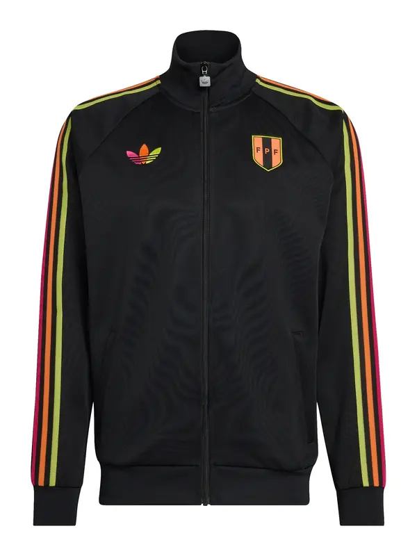 ADIDAS PERFORMANCE ADIDAS PERFORMANCE Sportski gornji dio trenirke 'Peru'  neonsko žuta / narančasta / crvena / crna
