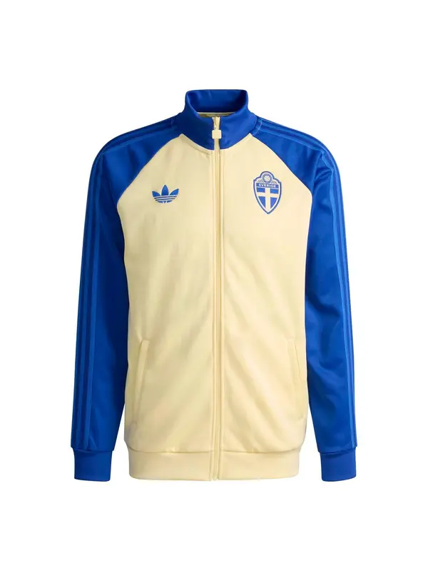 ADIDAS PERFORMANCE ADIDAS PERFORMANCE Sportski gornji dio trenirke 'SVFF'  plava / svijetloplava / svijetložuta