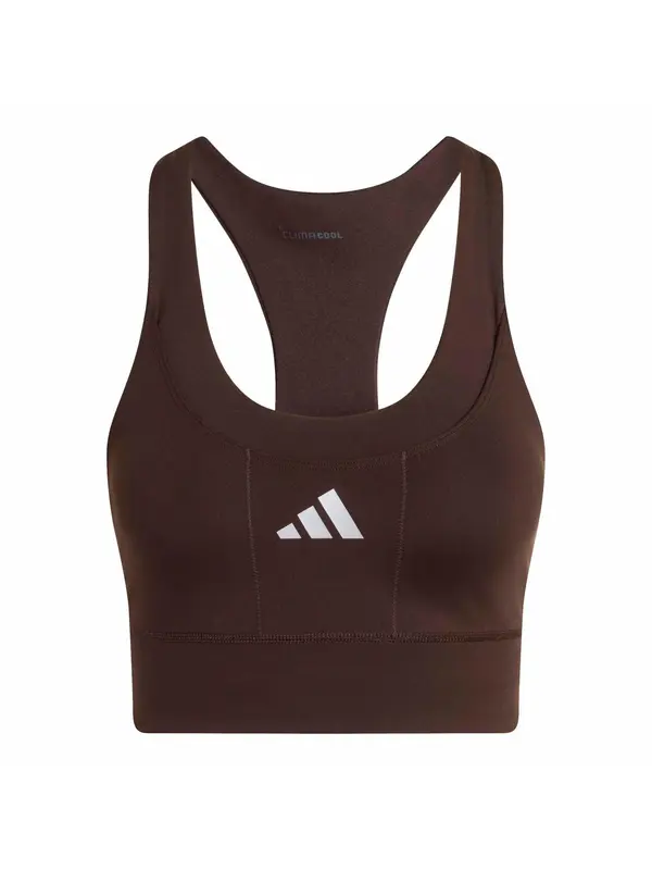 ADIDAS PERFORMANCE ADIDAS PERFORMANCE Sportski grudnjak 'ADI365'  kestenjasto smeđa / bijela