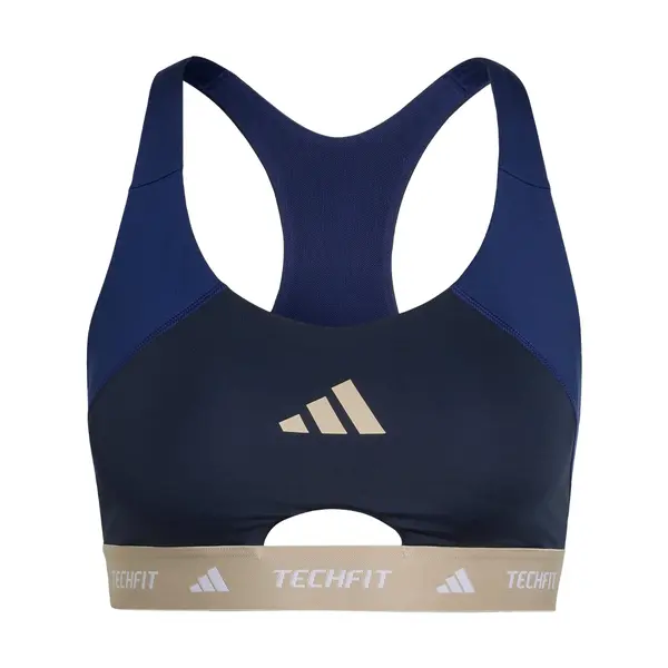 ADIDAS PERFORMANCE ADIDAS PERFORMANCE Sportski grudnjak  bež / mornarsko plava / tamno plava / bijela