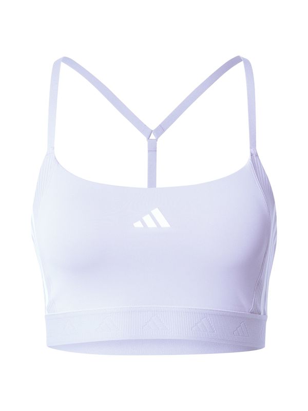 ADIDAS PERFORMANCE ADIDAS PERFORMANCE Sportski grudnjak 'HYGLM'  lila / bijela