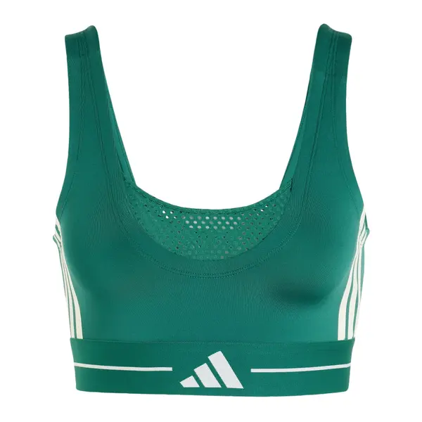 ADIDAS PERFORMANCE ADIDAS PERFORMANCE Sportski grudnjak 'Hyperglam'  boja slonovače / žad / bijela
