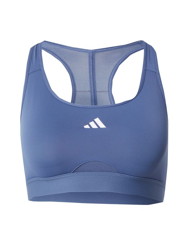 ADIDAS PERFORMANCE ADIDAS PERFORMANCE Sportski grudnjak 'Powerreact Training'  plava / bijela