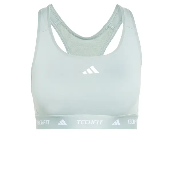 ADIDAS PERFORMANCE ADIDAS PERFORMANCE Sportski grudnjak 'TECHFIT'  svijetlozelena / bijela