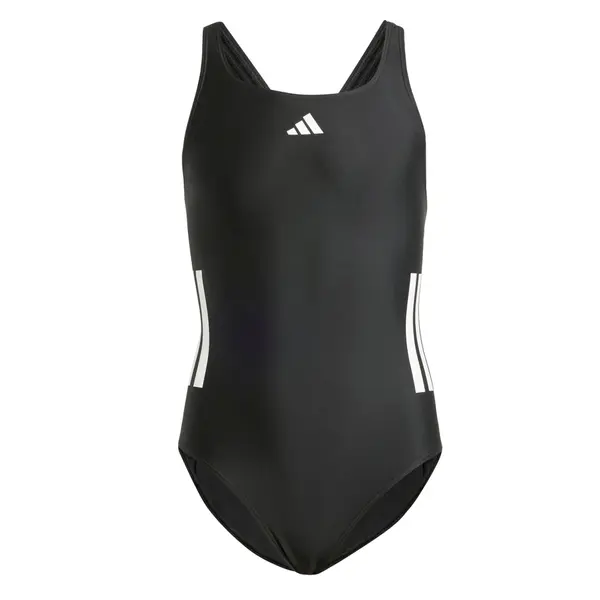 ADIDAS PERFORMANCE ADIDAS PERFORMANCE Sportski kupaći '3-Stripes C-Back Swimsuit'  crna / prljavo bijela