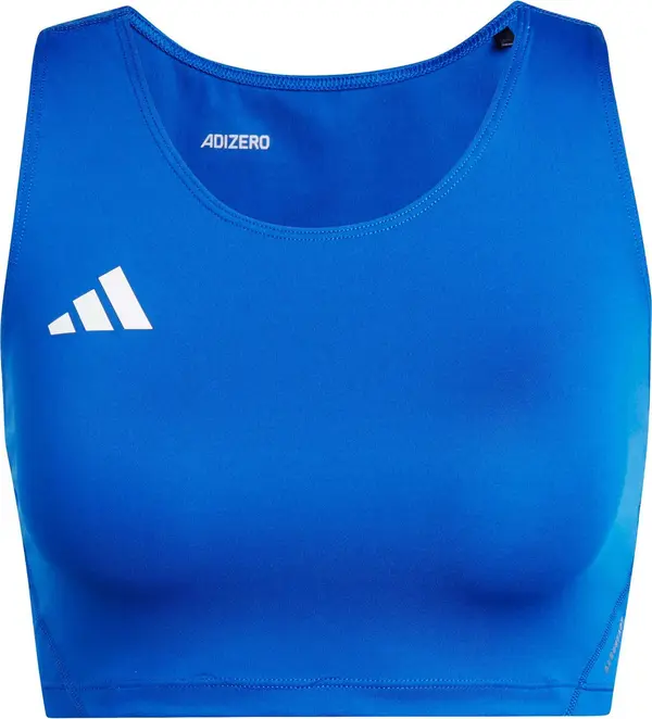 ADIDAS PERFORMANCE ADIDAS PERFORMANCE Sportski top 'ADIZERO E'  plava / bijela