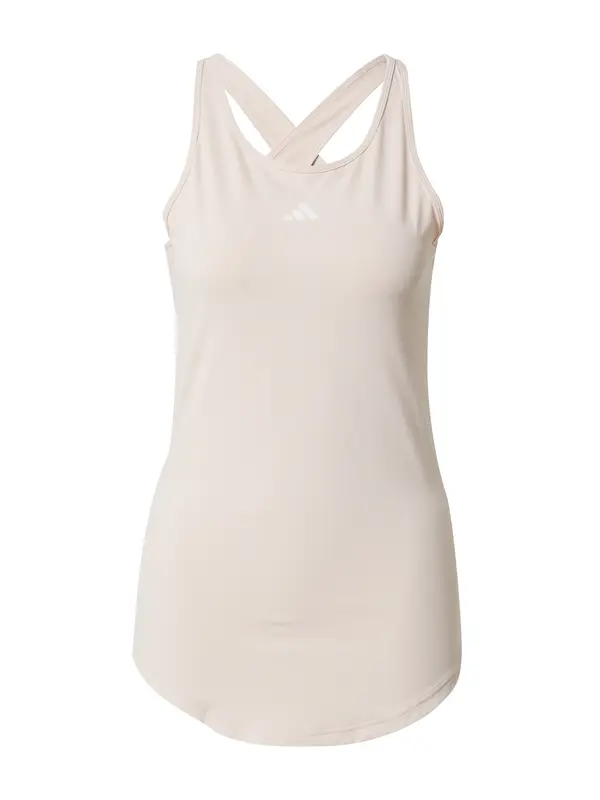 ADIDAS PERFORMANCE ADIDAS PERFORMANCE Sportski top 'Essentials'  taupe siva / bijela
