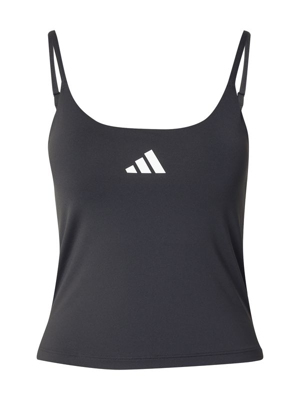 ADIDAS PERFORMANCE ADIDAS PERFORMANCE Sportski top 'OPTIME'  crna / bijela