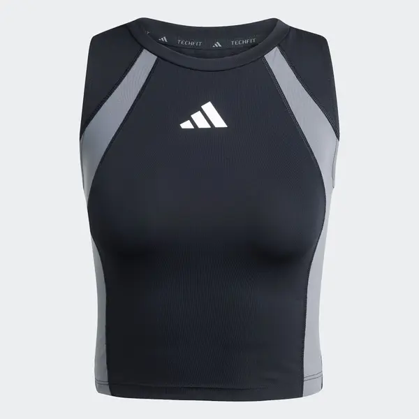 ADIDAS PERFORMANCE ADIDAS PERFORMANCE Sportski top  siva / crna