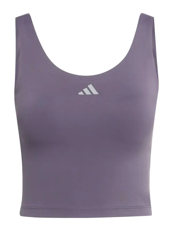 ADIDAS PERFORMANCE ADIDAS PERFORMANCE Sportski top 'Studio All Me'  tamo siva