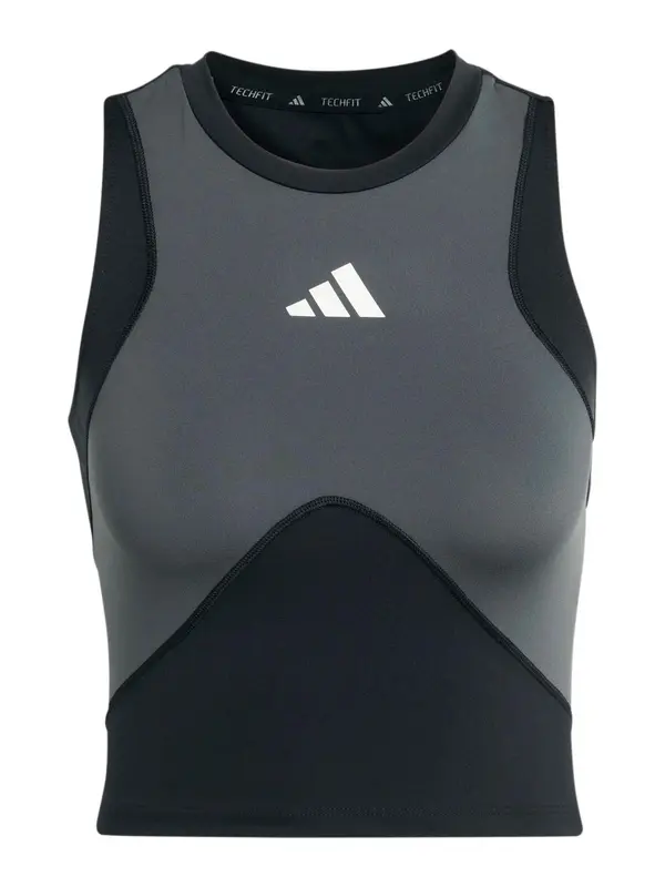ADIDAS PERFORMANCE ADIDAS PERFORMANCE Sportski top  tamo siva / crna / bijela