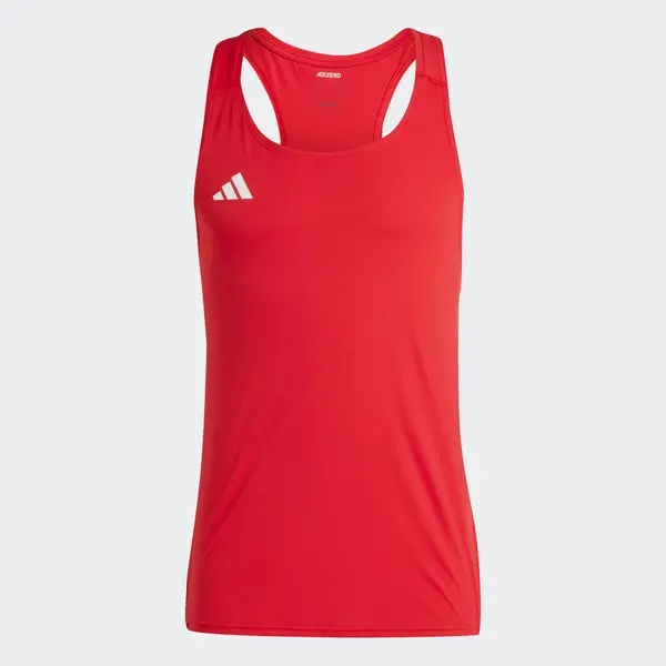 ADIDAS PERFORMANCE ADIDAS PERFORMANCE Tehnička sportska majica 'Adizero'  crvena / bijela