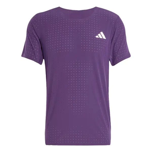 ADIDAS PERFORMANCE ADIDAS PERFORMANCE Tehnička sportska majica 'ADIZERO'  tamno ljubičasta / bijela