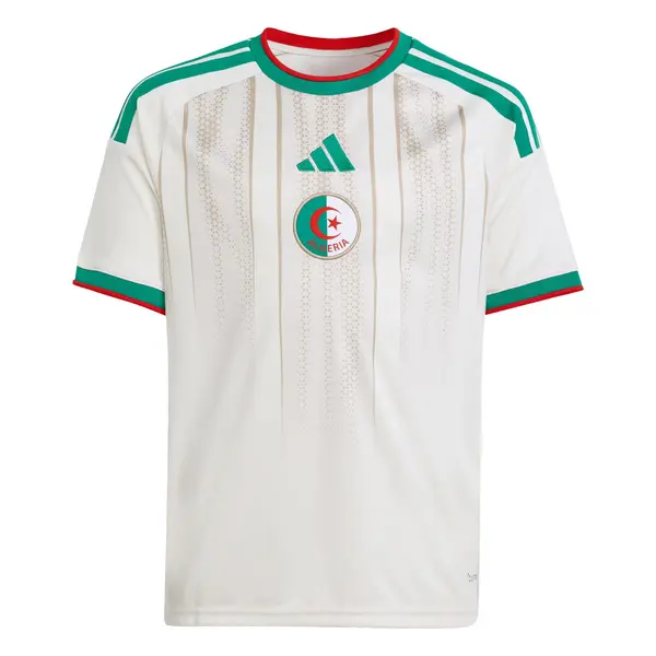 ADIDAS PERFORMANCE ADIDAS PERFORMANCE Tehnička sportska majica 'Algeria 26 Home Kids'  bež / smaragdno zelena / klasično crvena / bijela