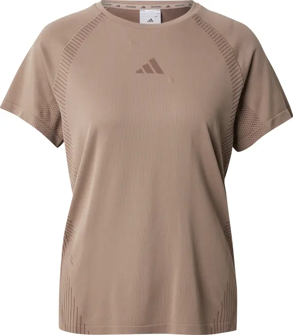 ADIDAS PERFORMANCE ADIDAS PERFORMANCE Tehnička sportska majica  bež / boja devine dlake (camel)