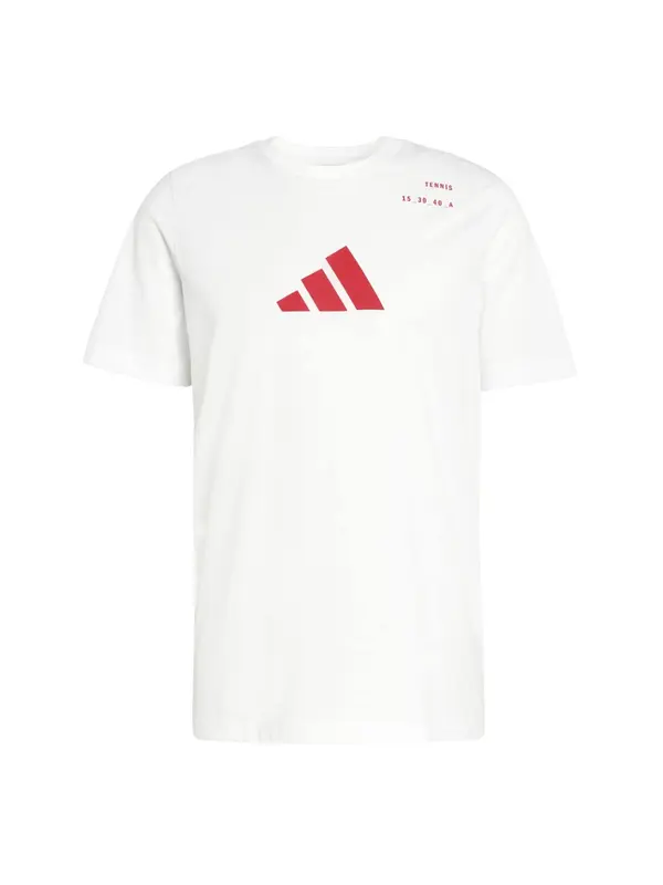ADIDAS PERFORMANCE ADIDAS PERFORMANCE Tehnička sportska majica  crvena / bijela