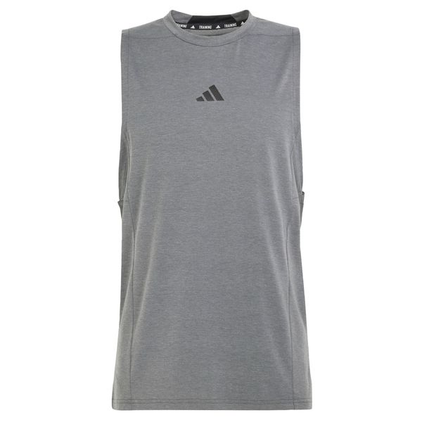 ADIDAS PERFORMANCE ADIDAS PERFORMANCE Tehnička sportska majica 'D4T Workout'  siva / crna