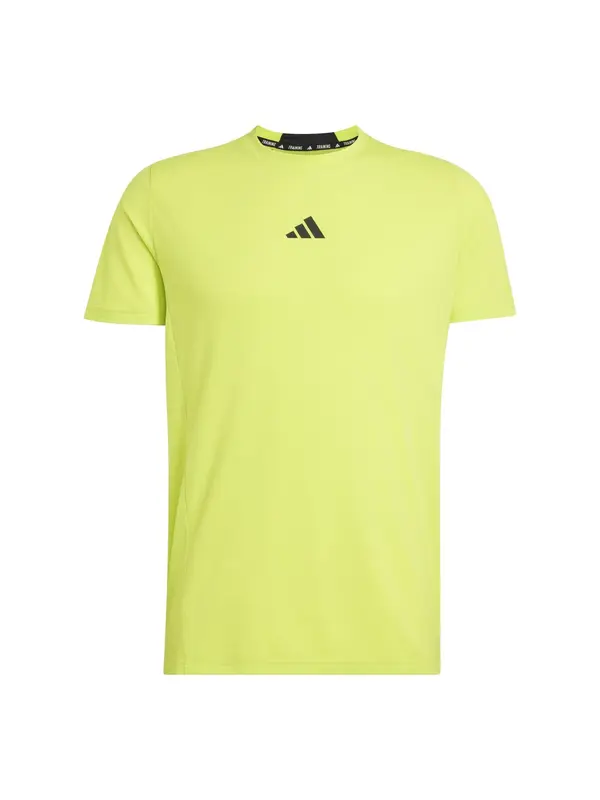 ADIDAS PERFORMANCE ADIDAS PERFORMANCE Tehnička sportska majica 'Designed for Training'  neonsko žuta / crna