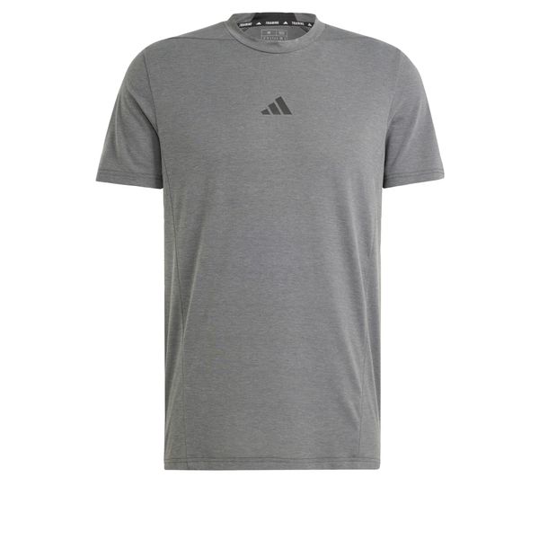 Adidas ADIDAS PERFORMANCE Tehnička sportska majica 'Designed for Training'  siva / crna