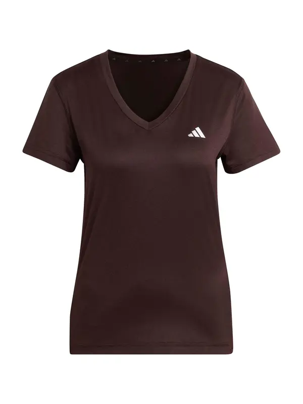 ADIDAS PERFORMANCE ADIDAS PERFORMANCE Tehnička sportska majica 'Essentials'  čokolada / bijela