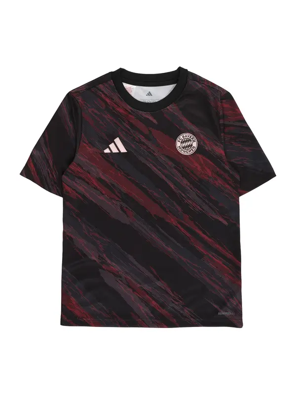 ADIDAS PERFORMANCE ADIDAS PERFORMANCE Tehnička sportska majica 'FC Bayern 25/26 Pre-Match'  bež / tamo siva / rubin crvena / crna