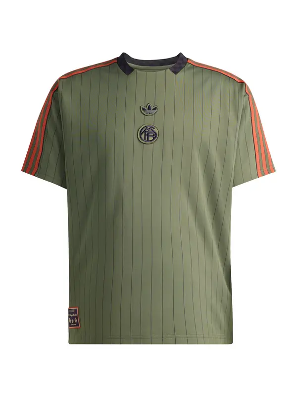 ADIDAS PERFORMANCE ADIDAS PERFORMANCE Tehnička sportska majica 'FC Bayern Terrace Icons'  žad / narančasta / crna