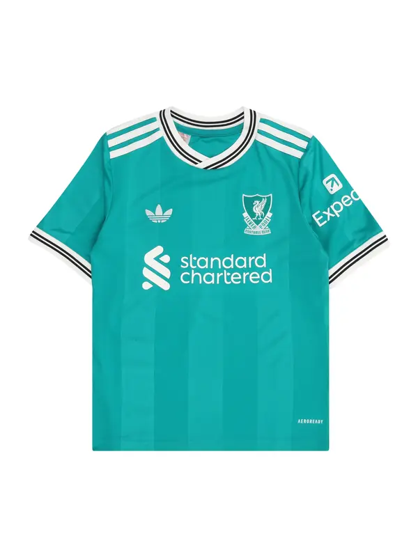 ADIDAS PERFORMANCE ADIDAS PERFORMANCE Tehnička sportska majica 'FC Liverpool 25-26'  svijetlozelena / crna / bijela