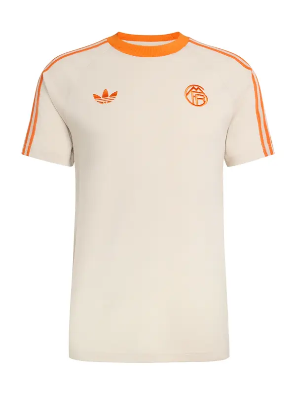 ADIDAS PERFORMANCE ADIDAS PERFORMANCE Tehnička sportska majica 'FCB'  cappuccino / narančasta