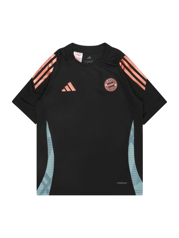 ADIDAS PERFORMANCE ADIDAS PERFORMANCE Tehnička sportska majica 'FCB'  tirkiz / narančasta / crna