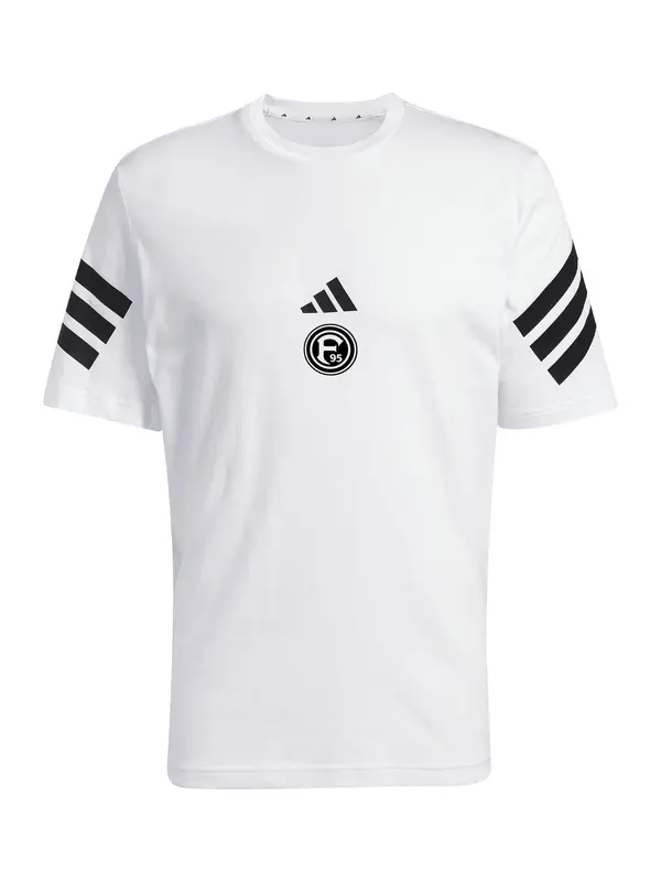 ADIDAS PERFORMANCE ADIDAS PERFORMANCE Tehnička sportska majica 'Fortuna Düsseldorf'  crna / bijela