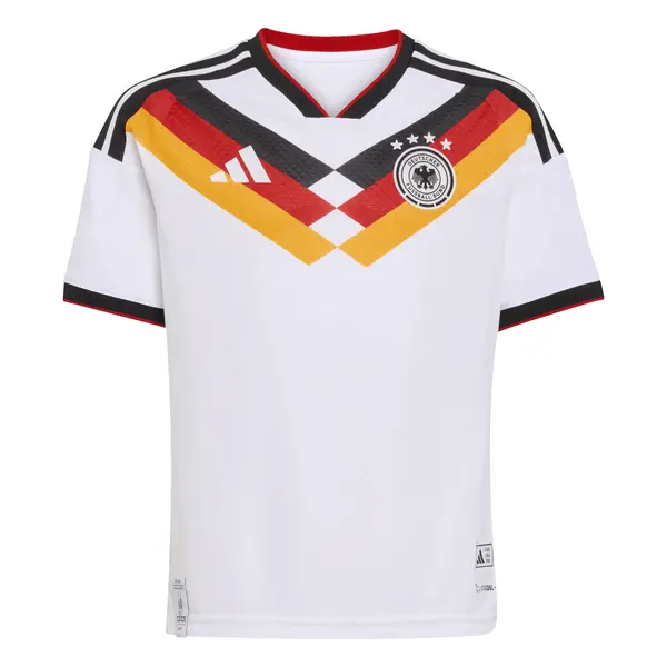 ADIDAS PERFORMANCE ADIDAS PERFORMANCE Tehnička sportska majica 'Germany 26 Home Authentic Kids'  zlatno žuta / crvena / crna / bijela