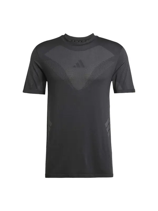ADIDAS PERFORMANCE ADIDAS PERFORMANCE Tehnička sportska majica 'GYM+'  siva / crna