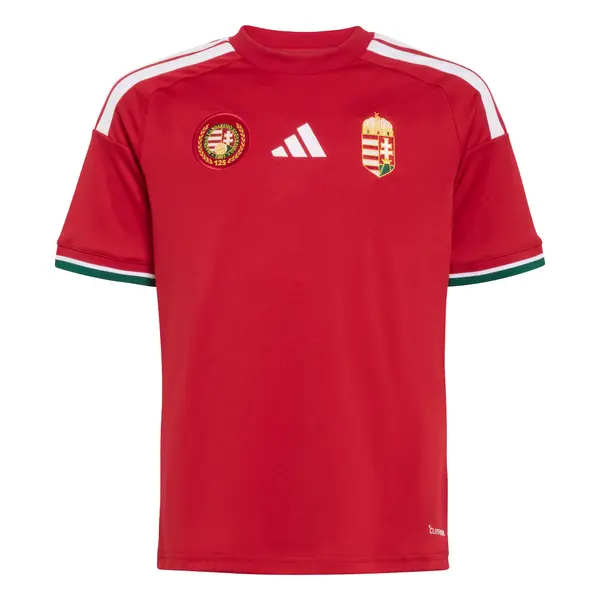 ADIDAS PERFORMANCE ADIDAS PERFORMANCE Tehnička sportska majica 'Hungary 26 Home Kids'  senf / svijetlo crvena / bijela