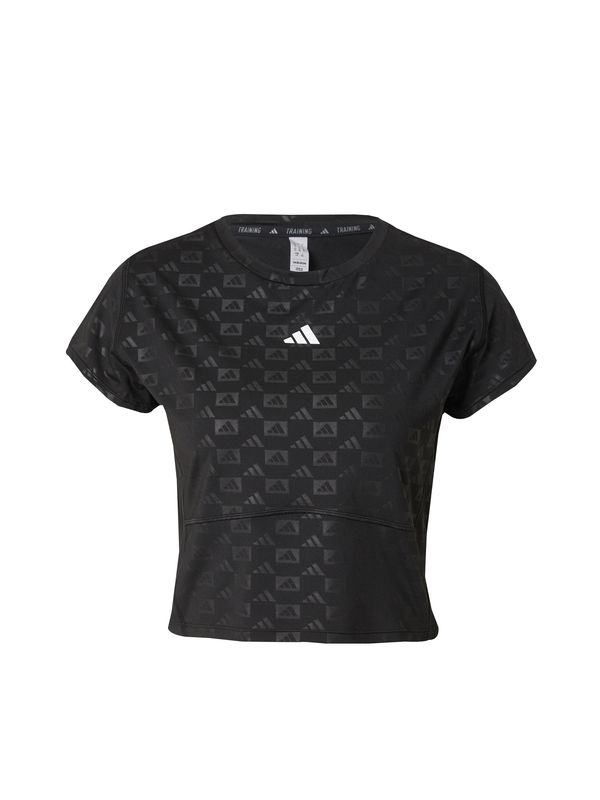 Adidas ADIDAS PERFORMANCE Tehnička sportska majica 'HYGLM'  crna / bijela