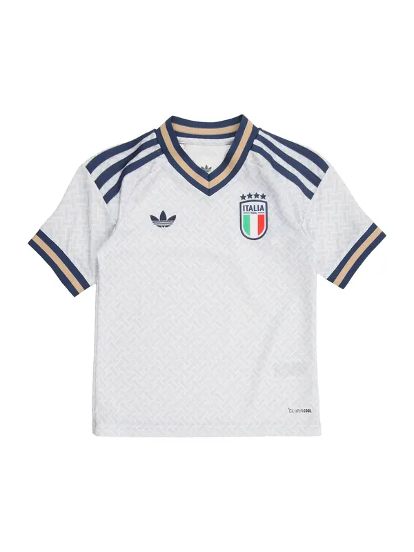 ADIDAS PERFORMANCE ADIDAS PERFORMANCE Tehnička sportska majica 'Italy 26 Away'  bež / mornarsko plava / svijetlosiva / bijela