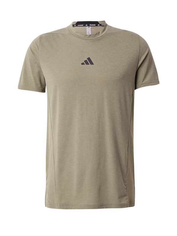 ADIDAS PERFORMANCE ADIDAS PERFORMANCE Tehnička sportska majica  kaki / crna