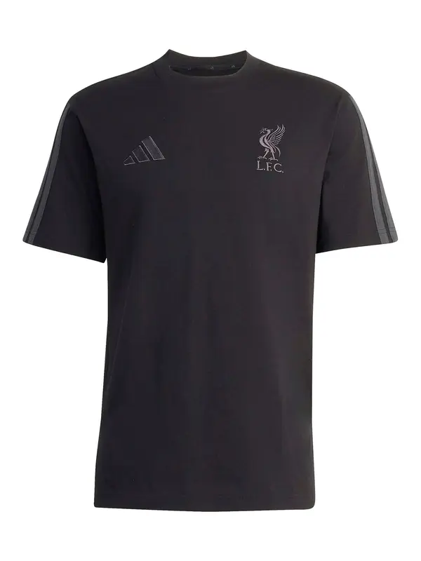 ADIDAS PERFORMANCE ADIDAS PERFORMANCE Tehnička sportska majica 'LFC DNA'  antracit siva / crna