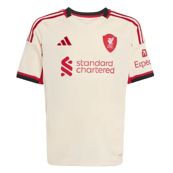 ADIDAS PERFORMANCE ADIDAS PERFORMANCE Tehnička sportska majica 'Liverpool FC 25/26'  tamno crvena / crna / vuneno bijela