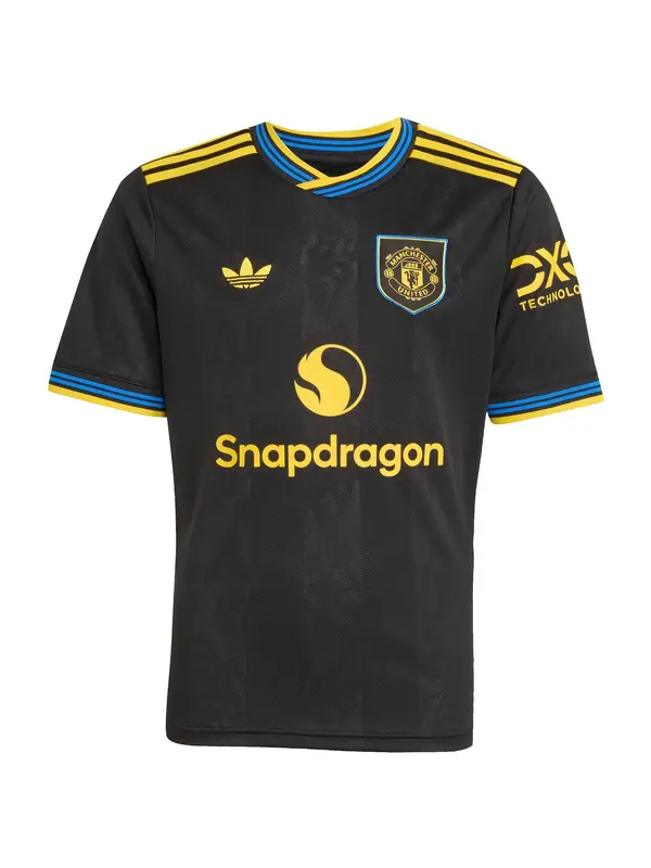 ADIDAS PERFORMANCE ADIDAS PERFORMANCE Tehnička sportska majica 'Manchester United 25/26'  plava / žuta / crna