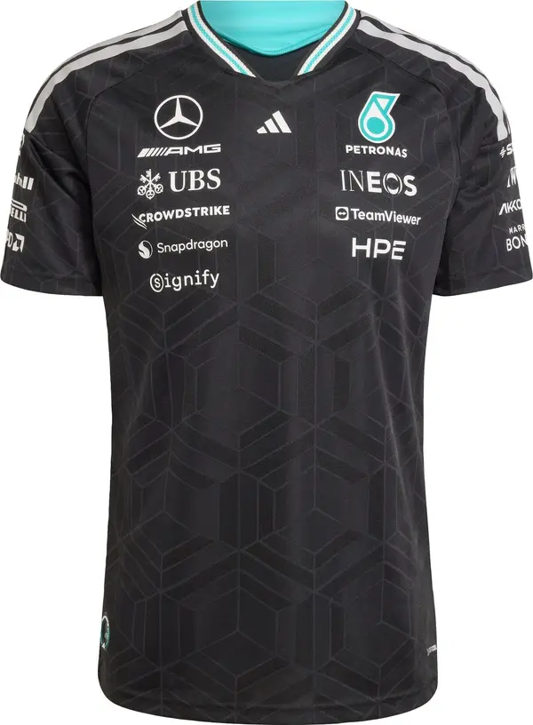 ADIDAS PERFORMANCE ADIDAS PERFORMANCE Tehnička sportska majica 'Mercedes - Amg Petronas Formula 1 Team Driver'  akvamarin / crna / bijela